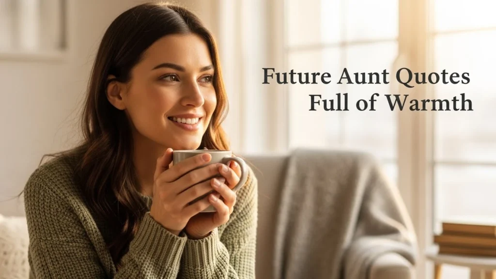 Future Aunt Quotes Full of Warmth