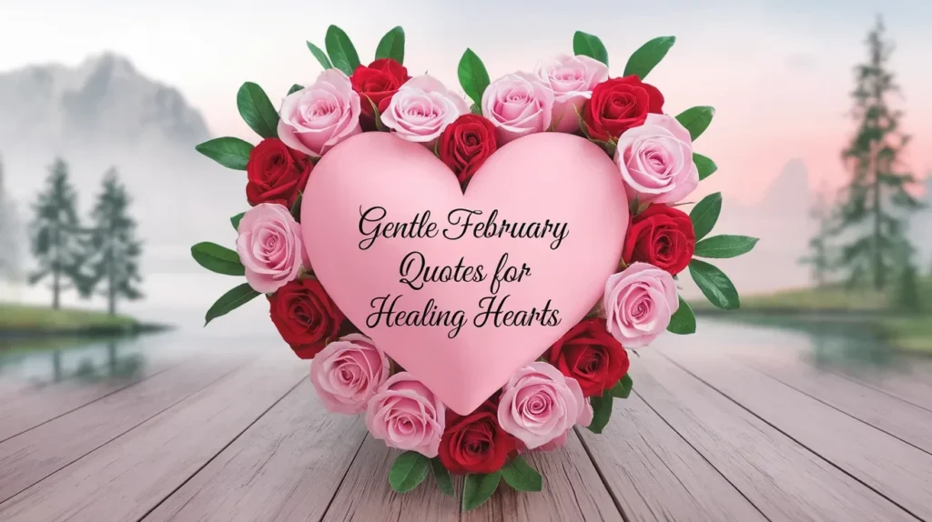 Gentle February Quotes for Healing Hearts