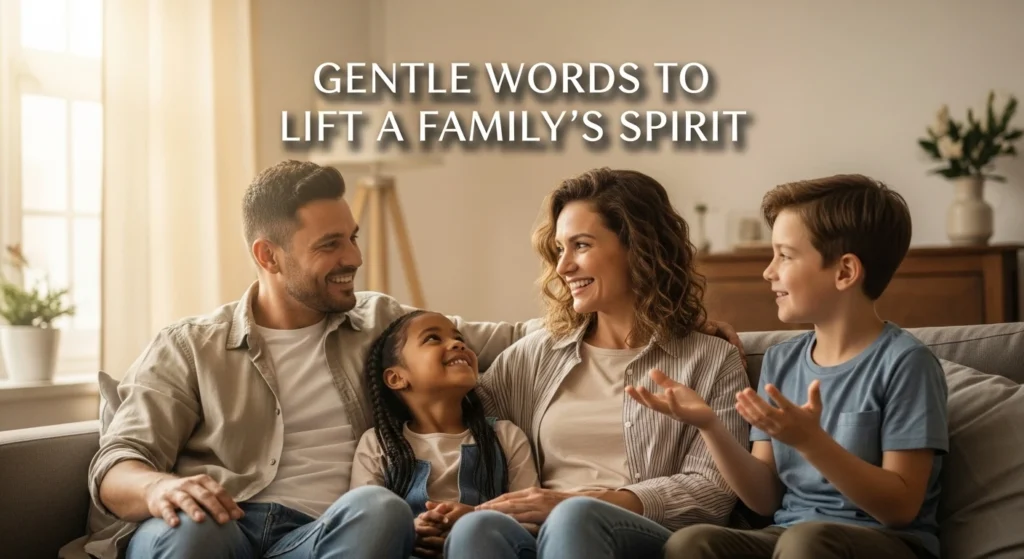 Gentle Words to Lift a Family’s Spirit