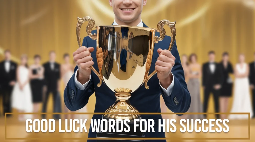 Good Luck Words for His Success