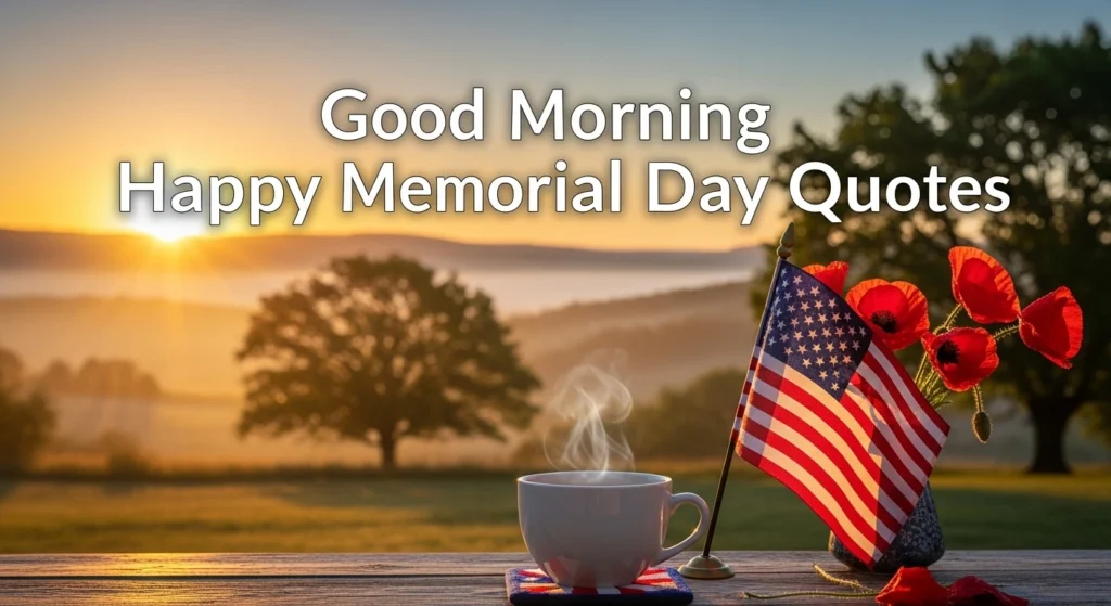 Good Morning Happy Memorial Day Quotes