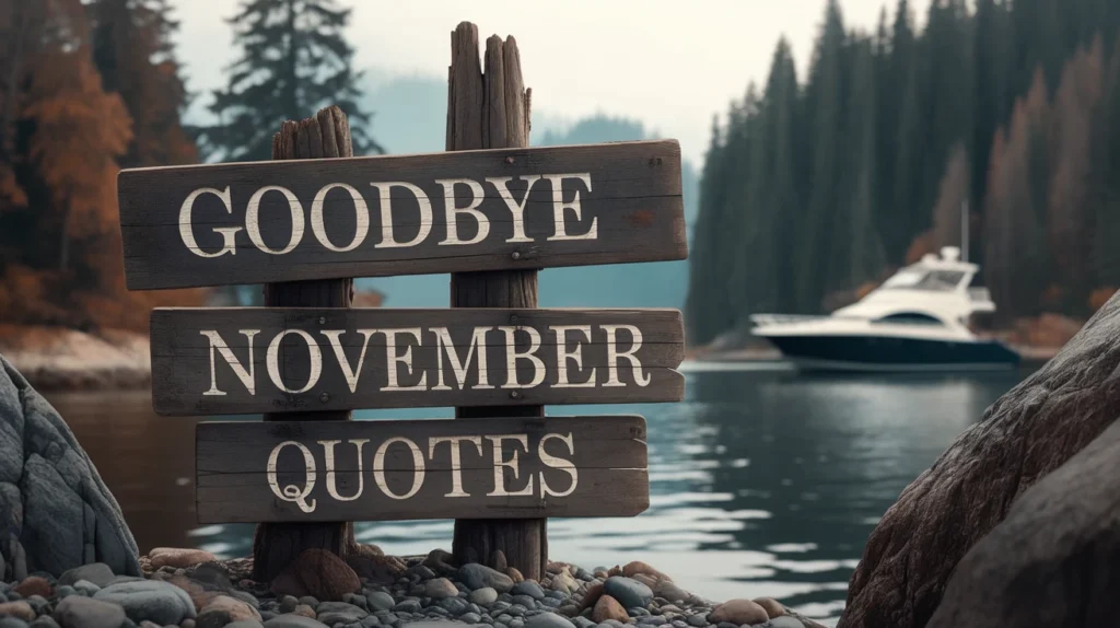Goodbye November Quotes