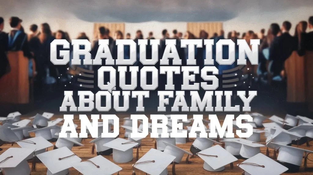 Graduation Quotes About Family and Dreams