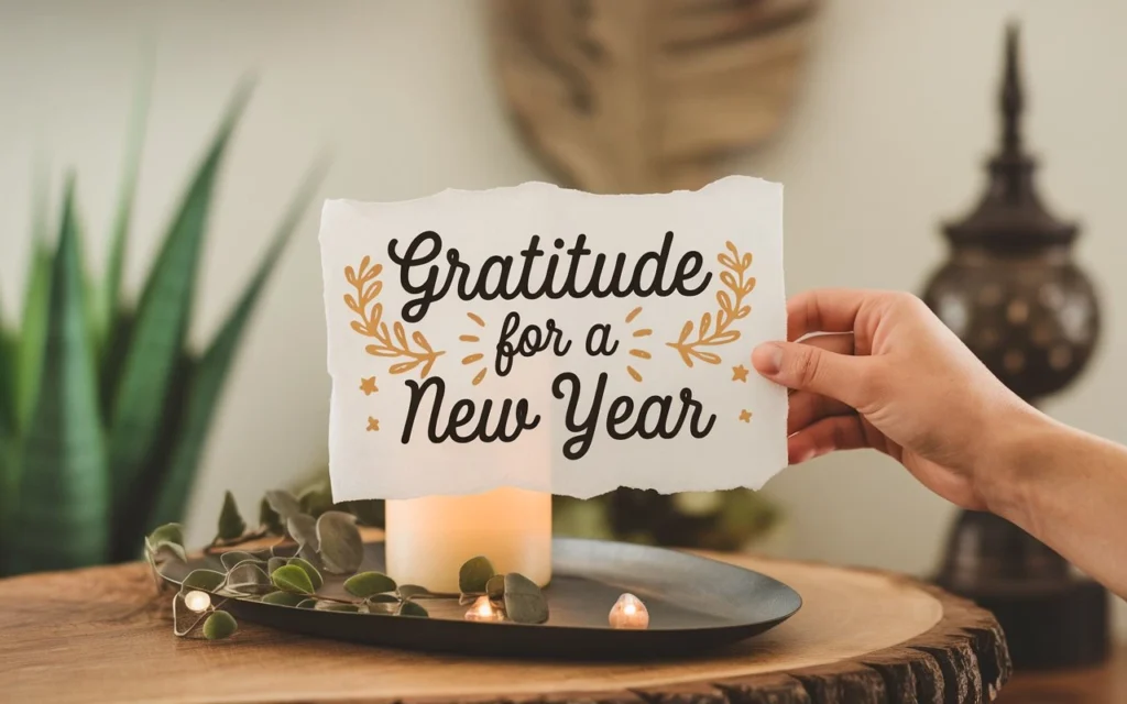 Gratitude for a New Year