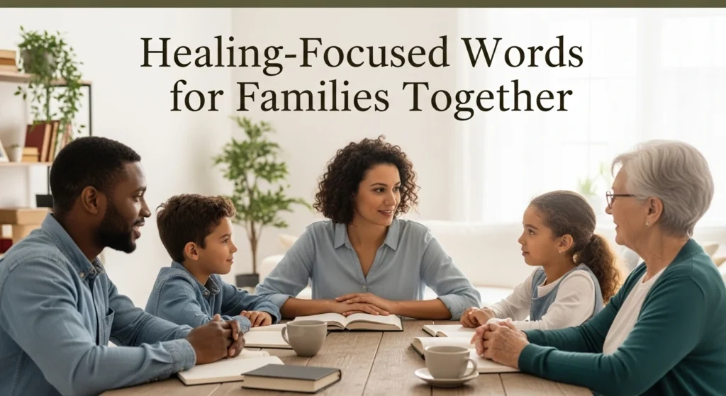 Healing-Focused Words for Families Together