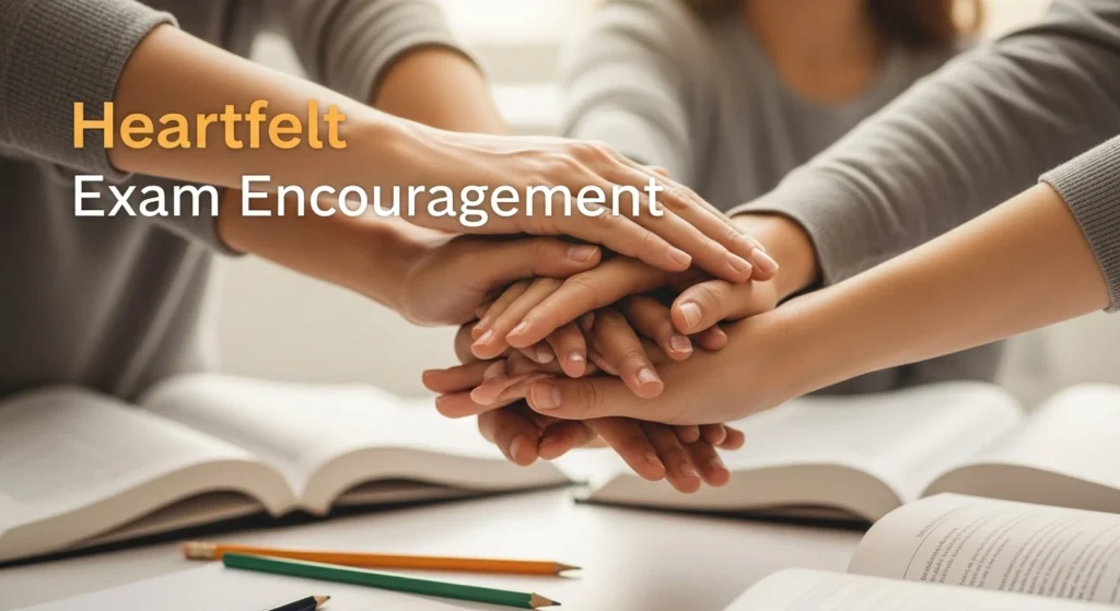 Heartfelt Exam Encouragement