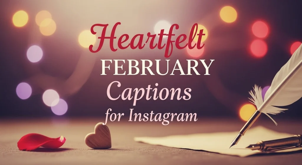 Heartfelt February Captions for Instagram