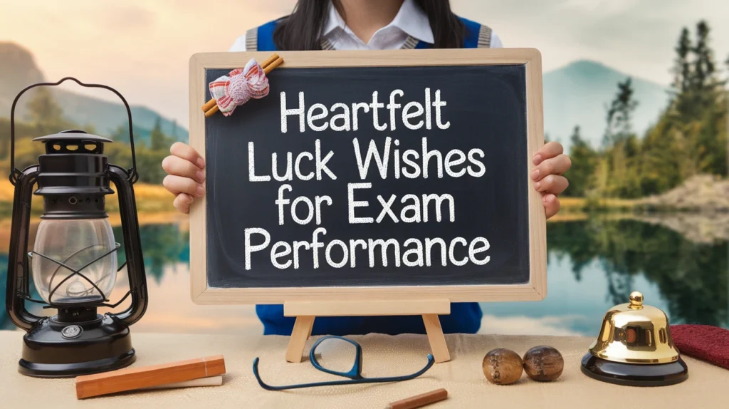 Heartfelt Luck Wishes for Exam Performance