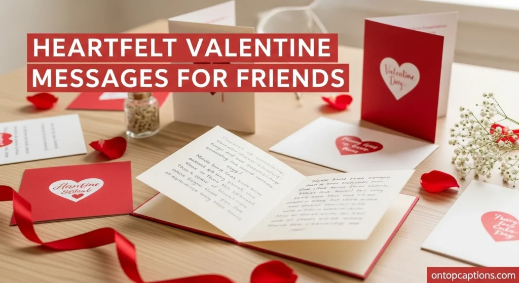 Heartfelt Valentine Messages for Friends