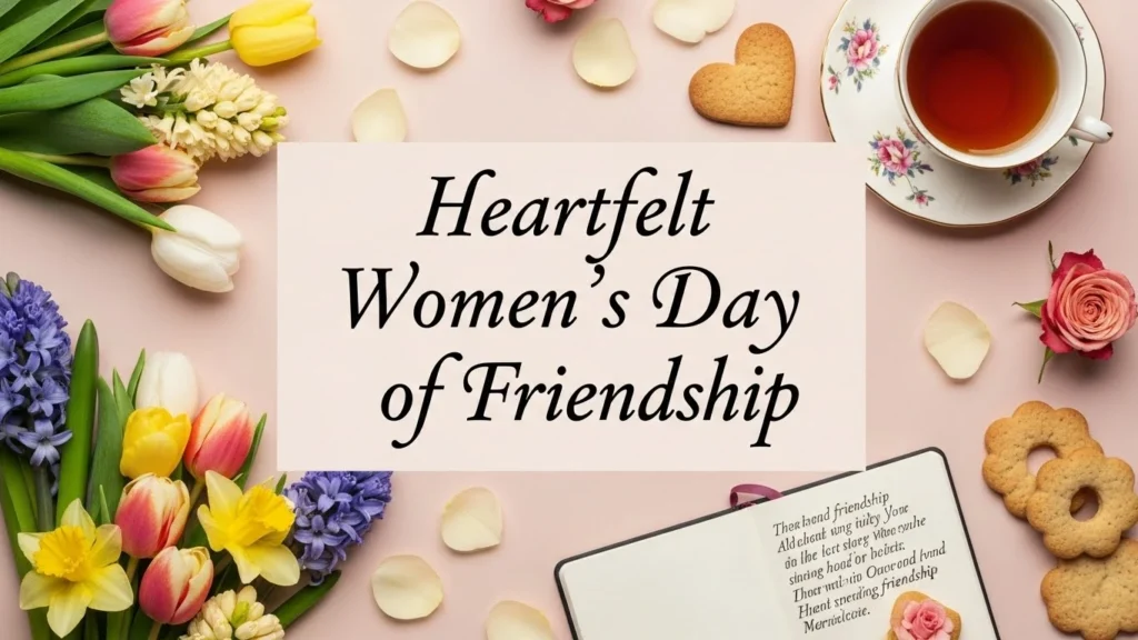 Heartfelt Women’s Day Quotes of Friendship