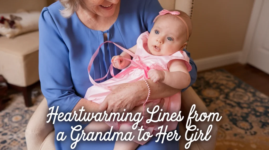 Heartwarming Lines From a Grandma to Her Girl