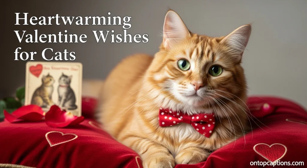 Heartwarming Valentine Wishes for Cats