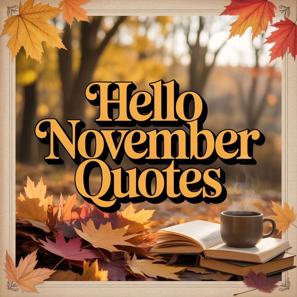Hello November Quotes