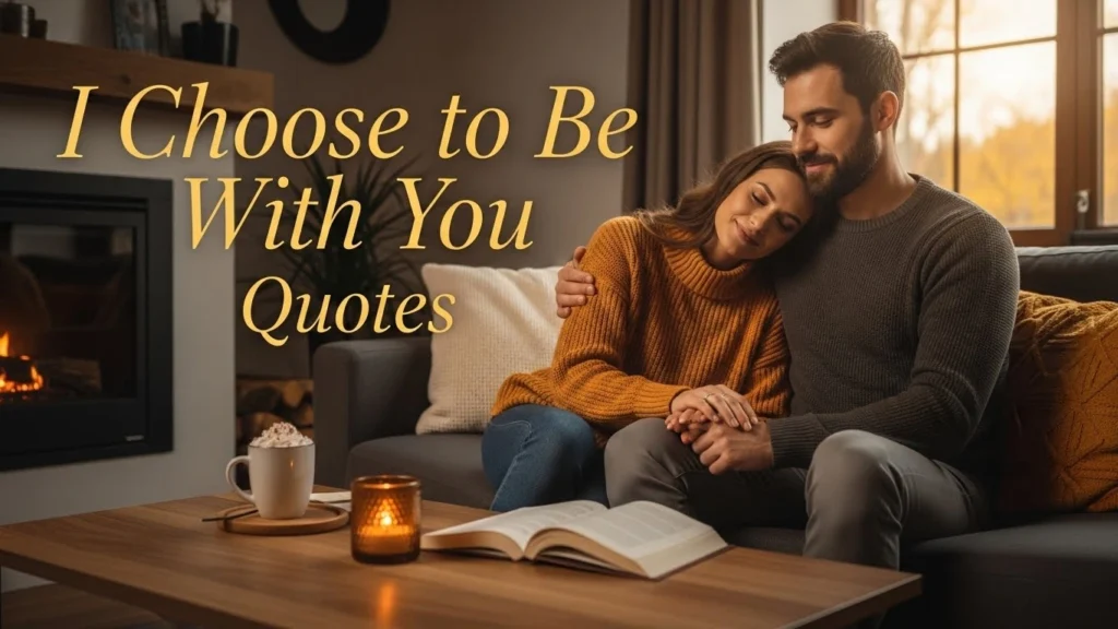 I Choose to Be With You Quotes