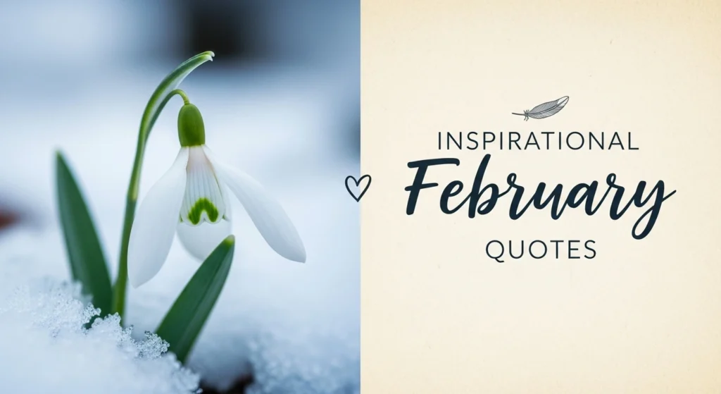 Inspirational February Quotes
