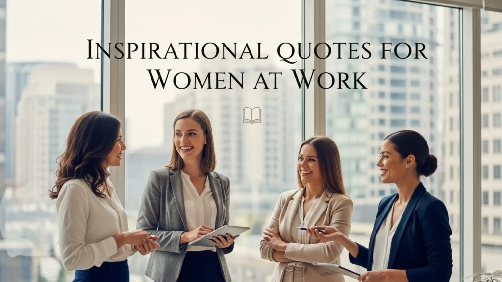 Inspirational Quotes for Women at Work