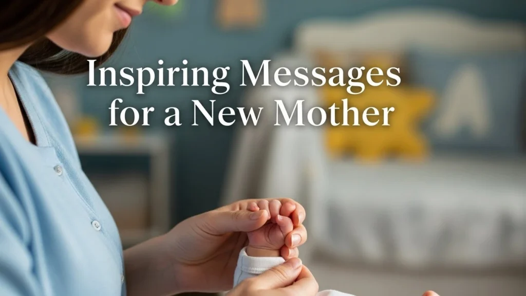 Inspiring Messages for a New Mother