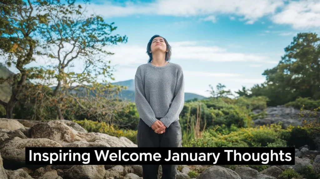 Inspiring Welcome January Thoughts