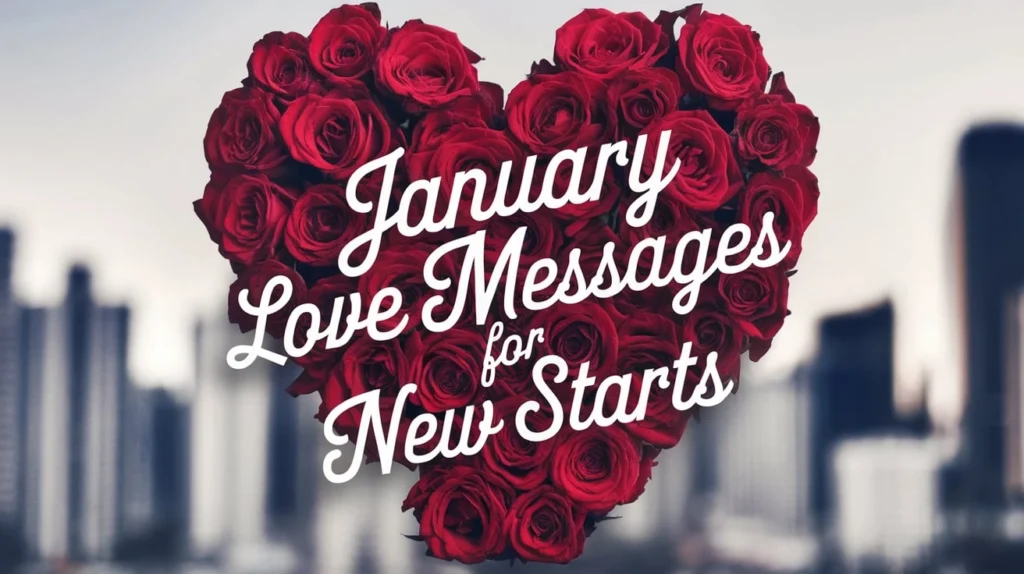 January Love Messages for New Starts