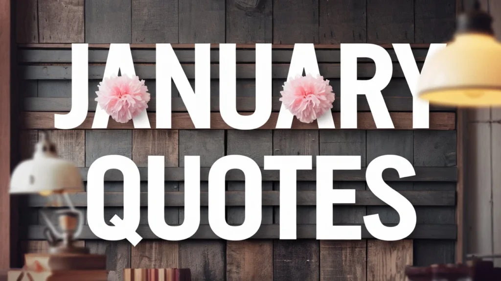 January Quotes