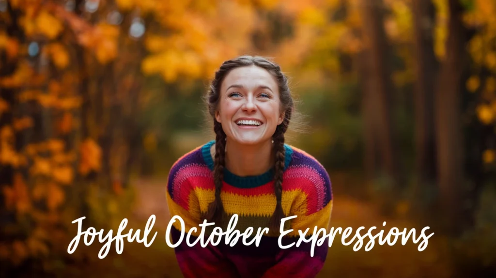 Joyful October Expressions