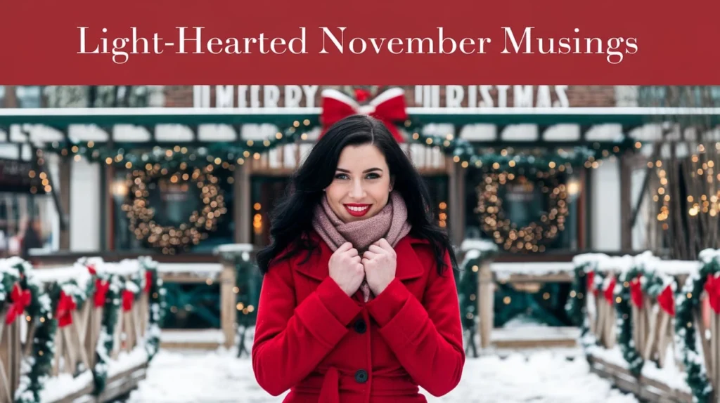 Light-Hearted November Musings