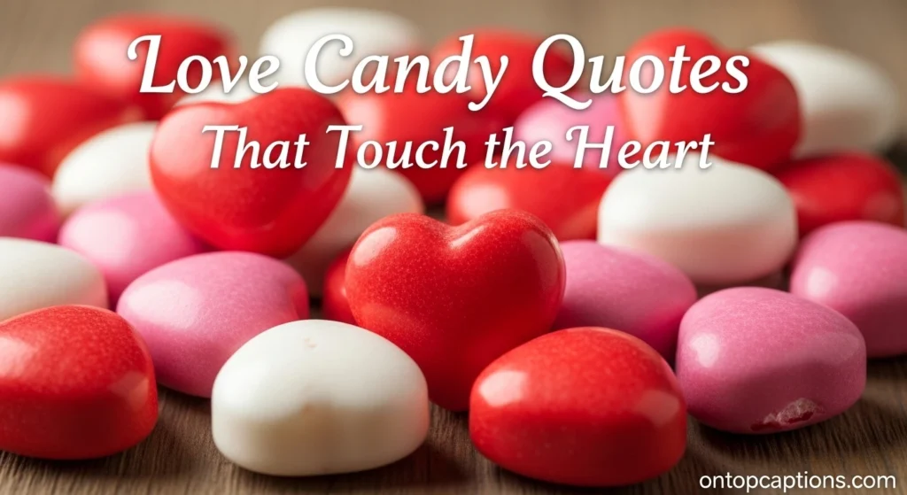 Love Candy Quotes That Touch the Heart