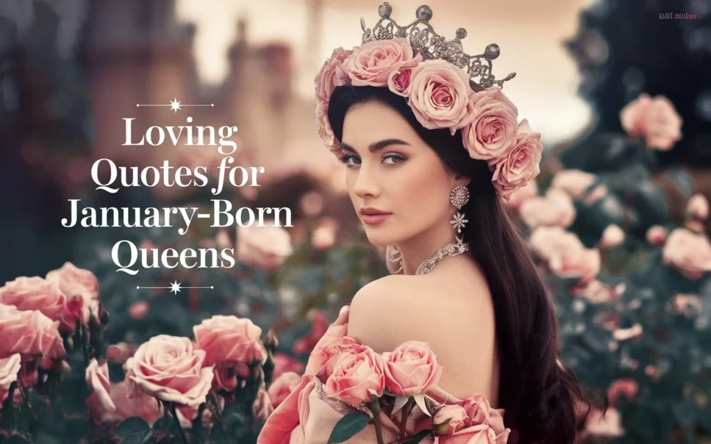 Loving quotes for January-born queens
