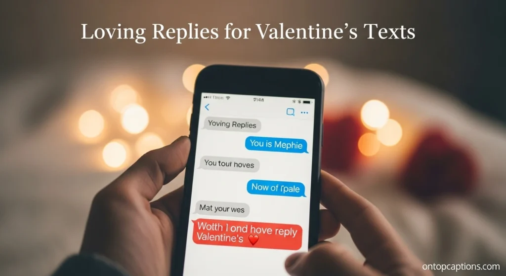 Loving Replies for Valentine’s Texts