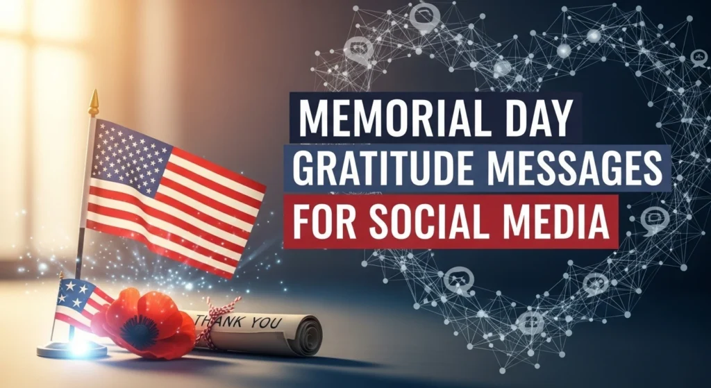 Memorial Day Gratitude Messages for Social Media
