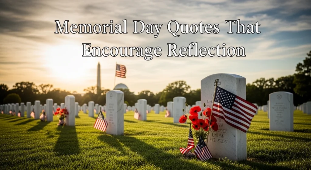 Memorial Day Quotes That Encourage Reflection