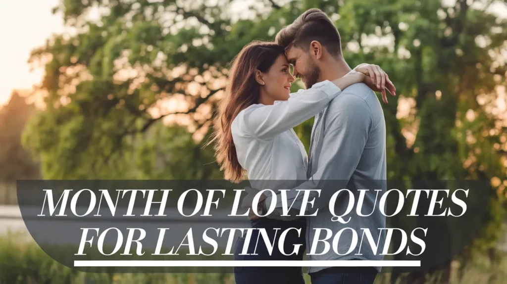 Month of Love Quotes for Lasting Bonds