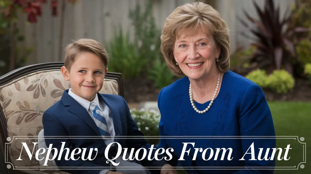 Nephew Quotes From Aunt