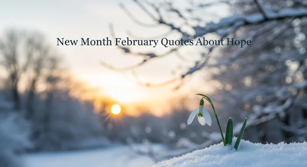New Month February Quotes About Hope