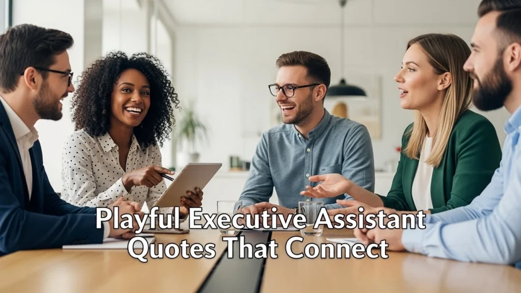 Playful Executive Assistant Quotes That Connect