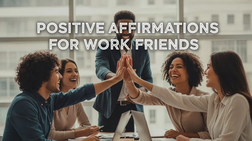 Positive Affirmations for Work Friends