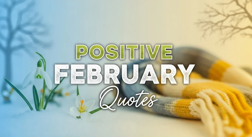 Positive February Quotes