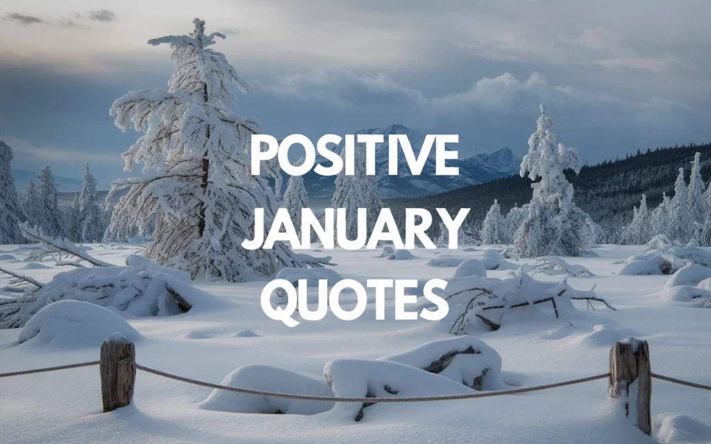 Positive January Quotes