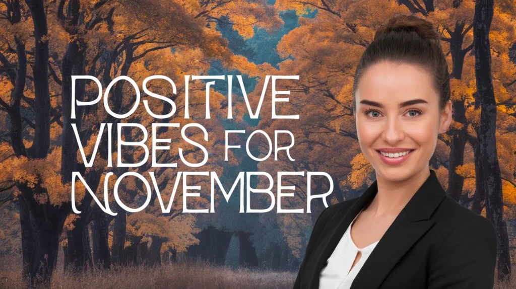 Positive Vibes for November