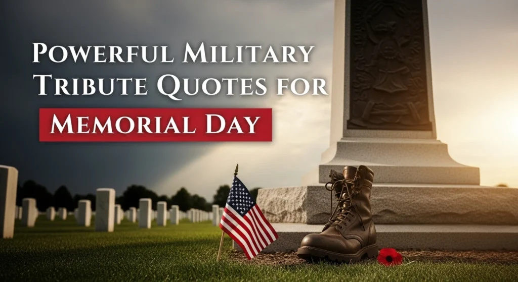 Powerful Military Tribute Quotes for Memorial Day