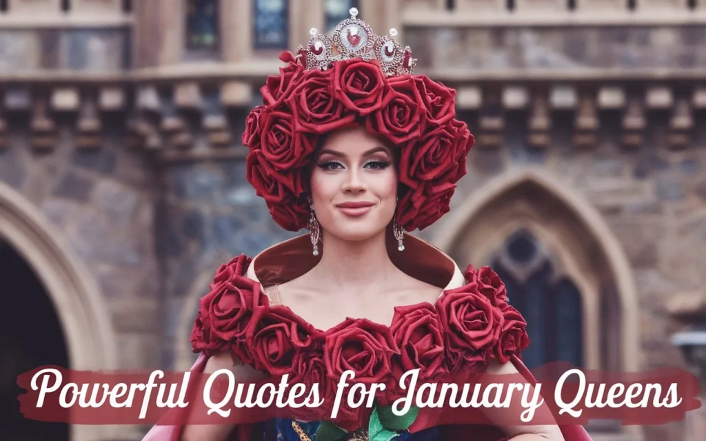 Powerful quotes for January queens