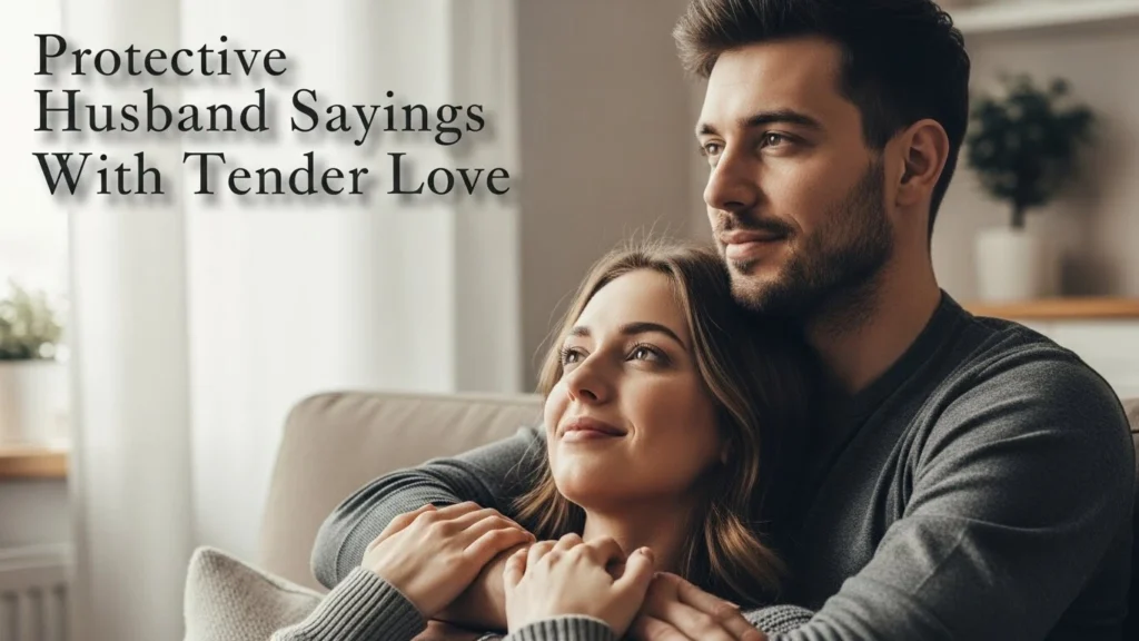 Protective Husband Sayings With Tender Love