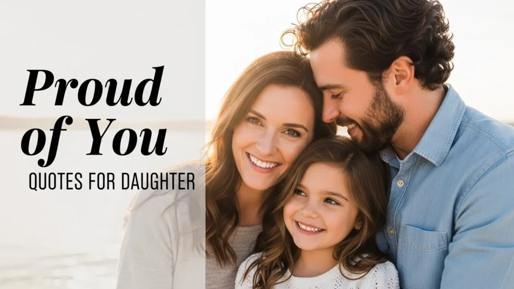 Proud of You Quotes for Daughter