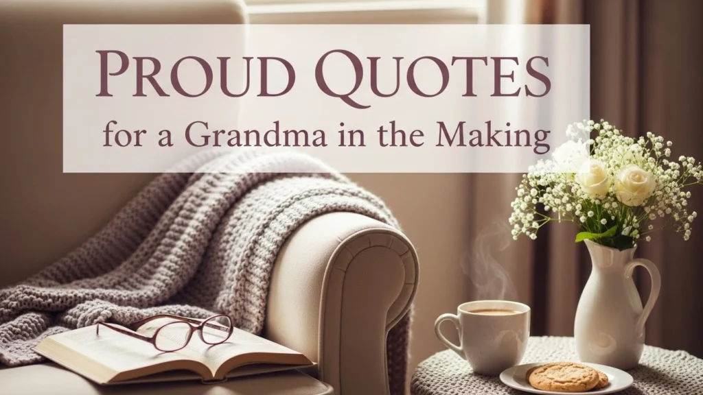 Proud Quotes for a Grandma in the Making