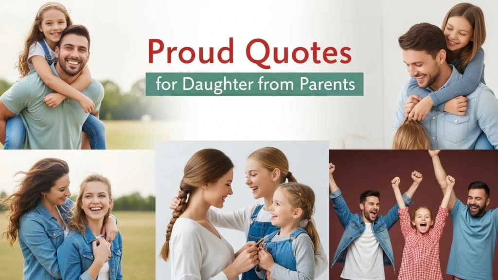 Proud Quotes for Daughter from Parents