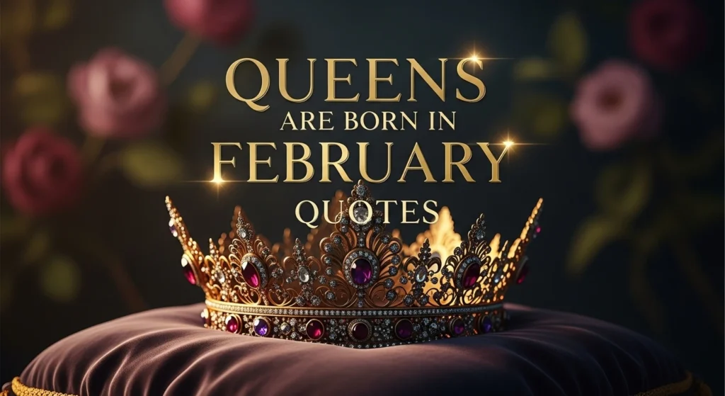 Queens Are Born in February Quotes