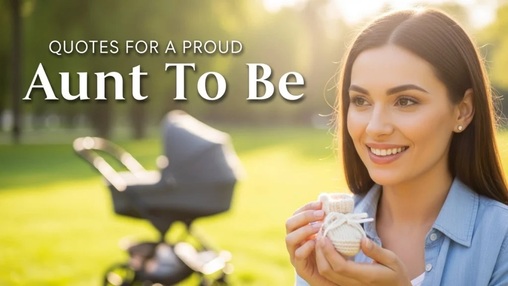 Quotes for a Proud Aunt To Be