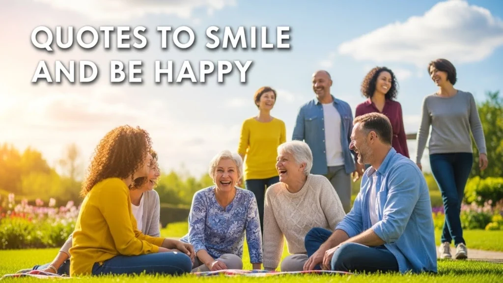 Quotes to Smile and Be Happy