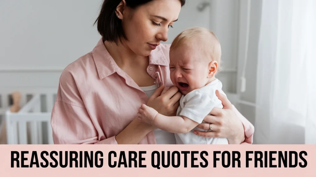 Reassuring Care Quotes for Friends