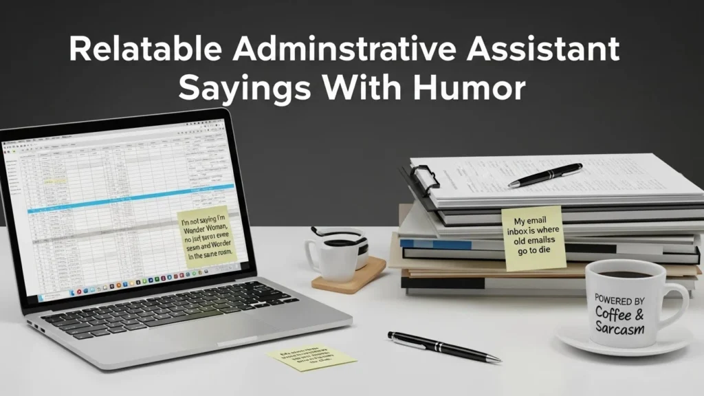 Relatable Administrative Assistant Sayings With Humor